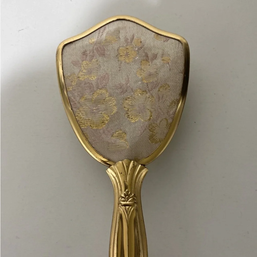 Vintage Vanity 3 Piece Dresser Set Mirror Brush Comb